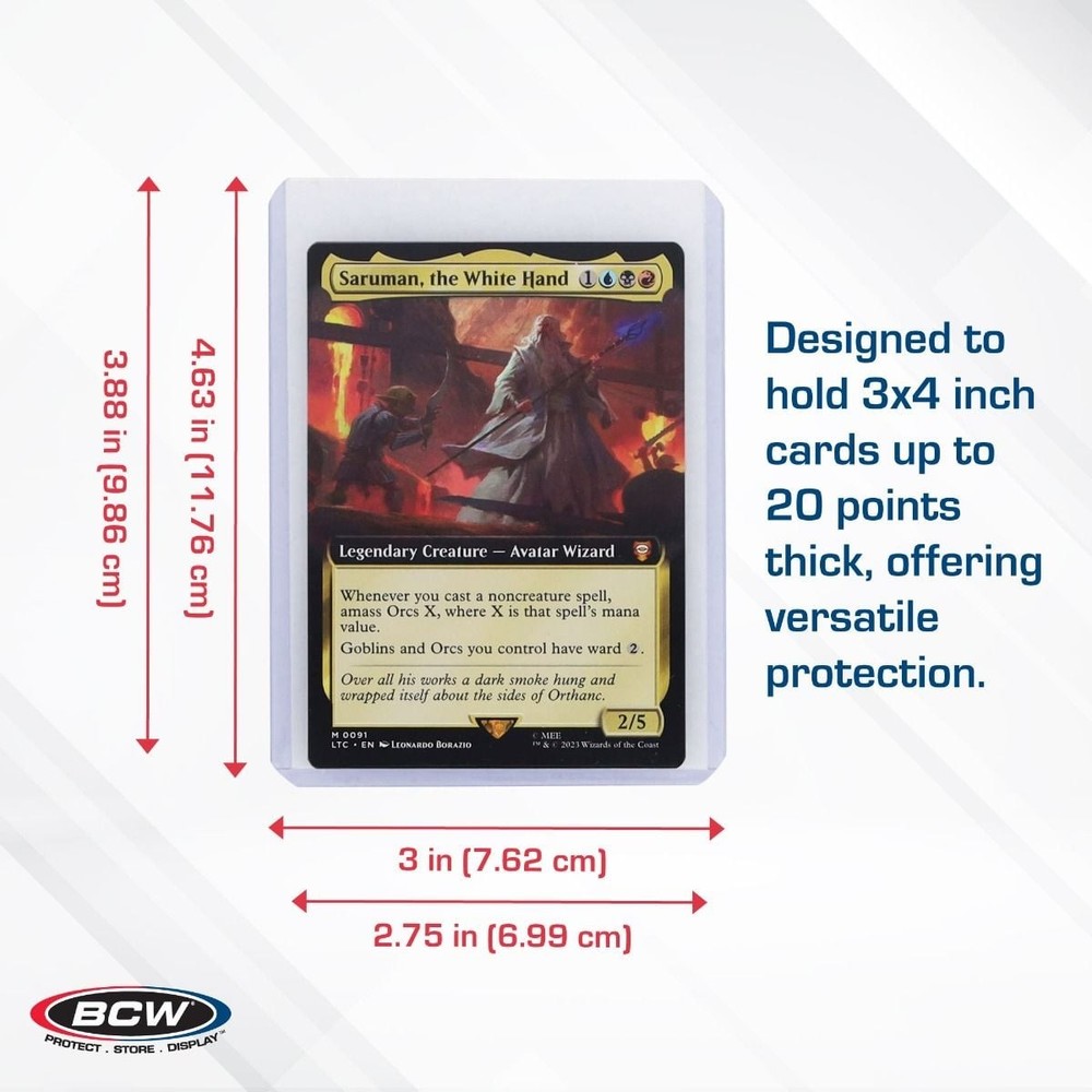 Trading Card Toploaders (25)