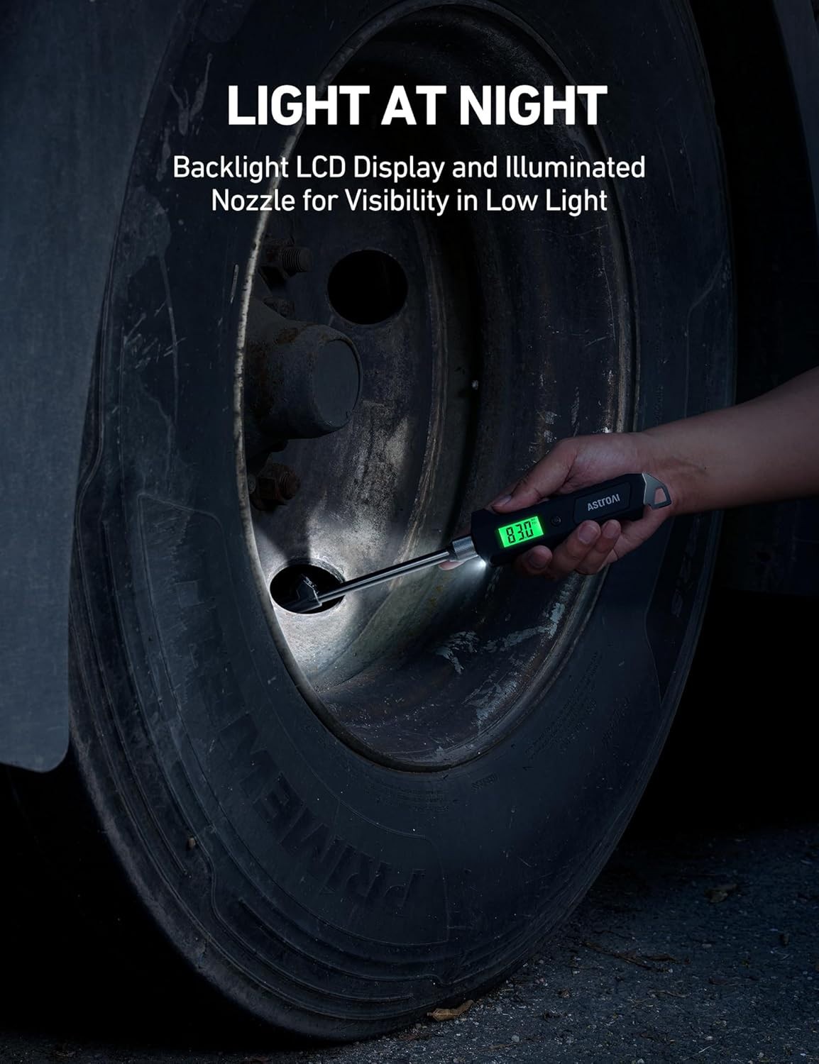 AstroAI Heavy Duty Digital Tire Pressure Gauge 0-230 PSI Calibrated ANSI B40.7