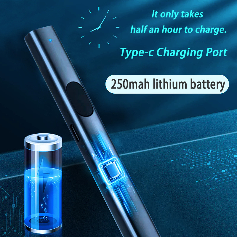 Green Laser Pointer Pen Visible Beam USB Charge Long Range Teaching Meeting Cat