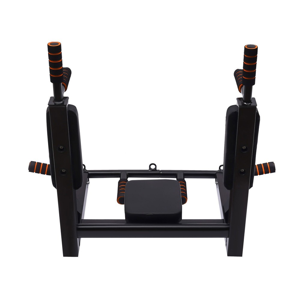 Pull Up Bar Raise Dip Station Vertical Knee Exercise Equipment Home Wall-Mount