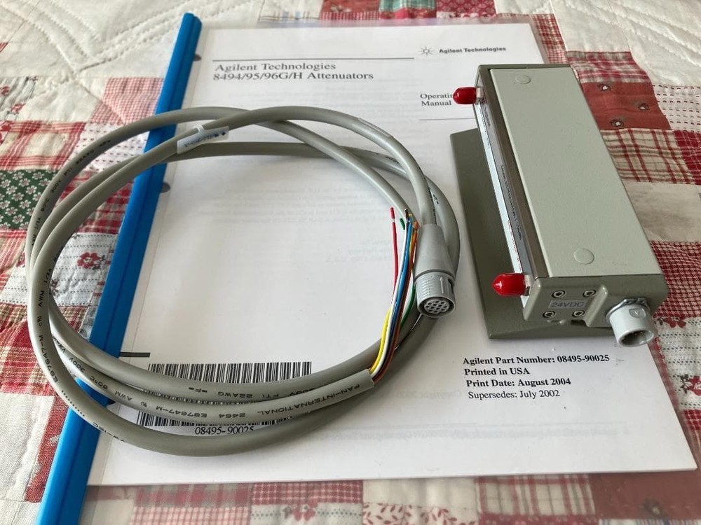 Agilent 8496H Programmable Step Attenuator 110dB DC-18GHz