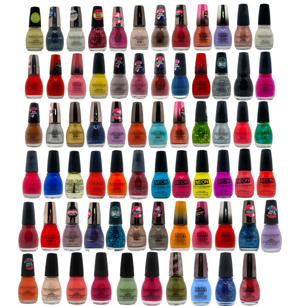 Sinful Colors Professional Nail Polish 0.5oz Variety&Limited Edition Colors NEW!