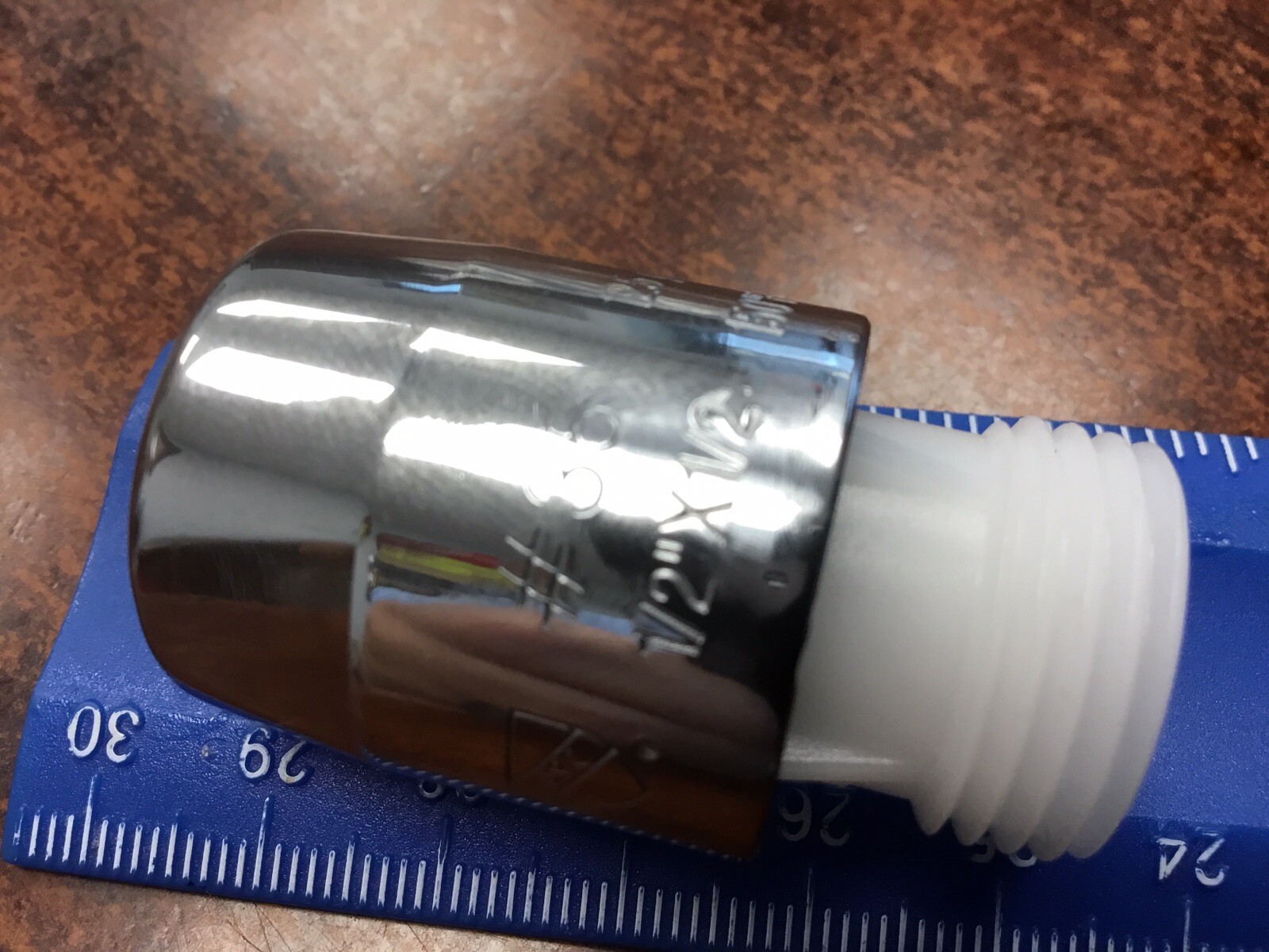 Newport Brass 1/2 Inch Hand Shower Vacuum Breaker Chrome VISENTIN #35 Free Ship