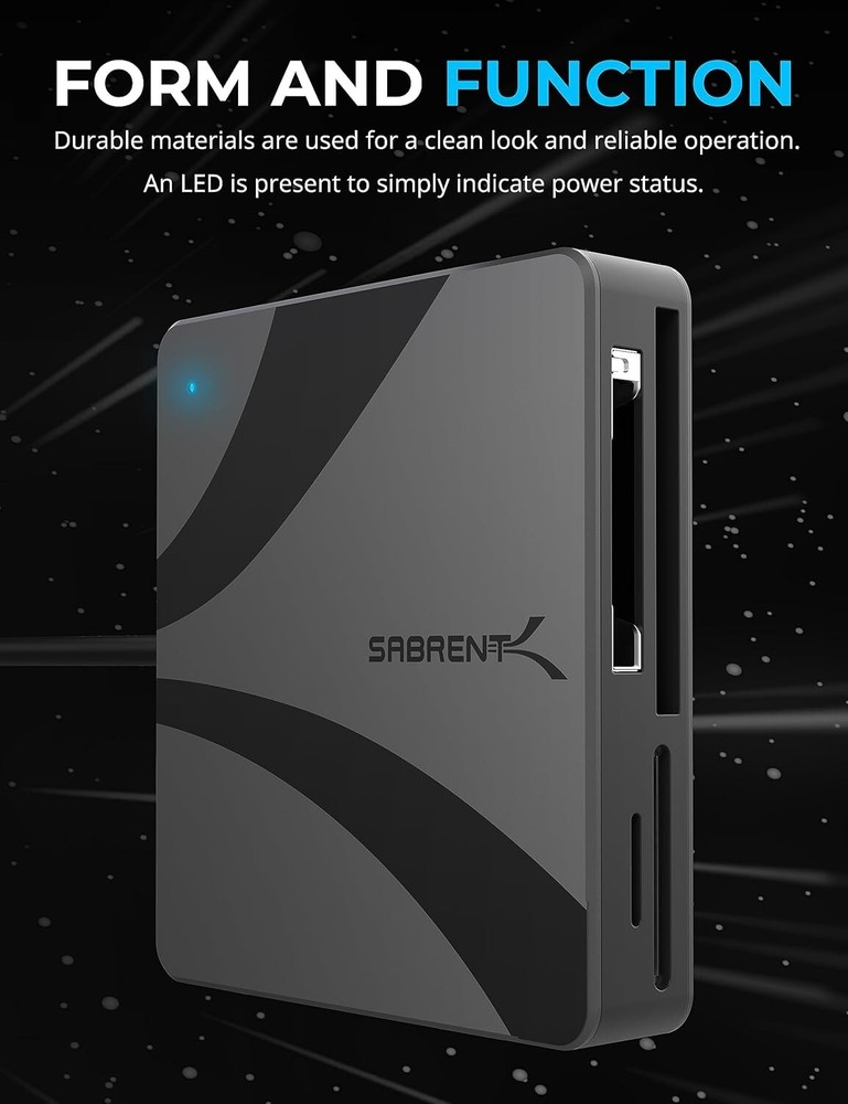 USB-C Multi-Card Reader for CFexpress Type B, CFast 2.0, and microSD/SD Cards