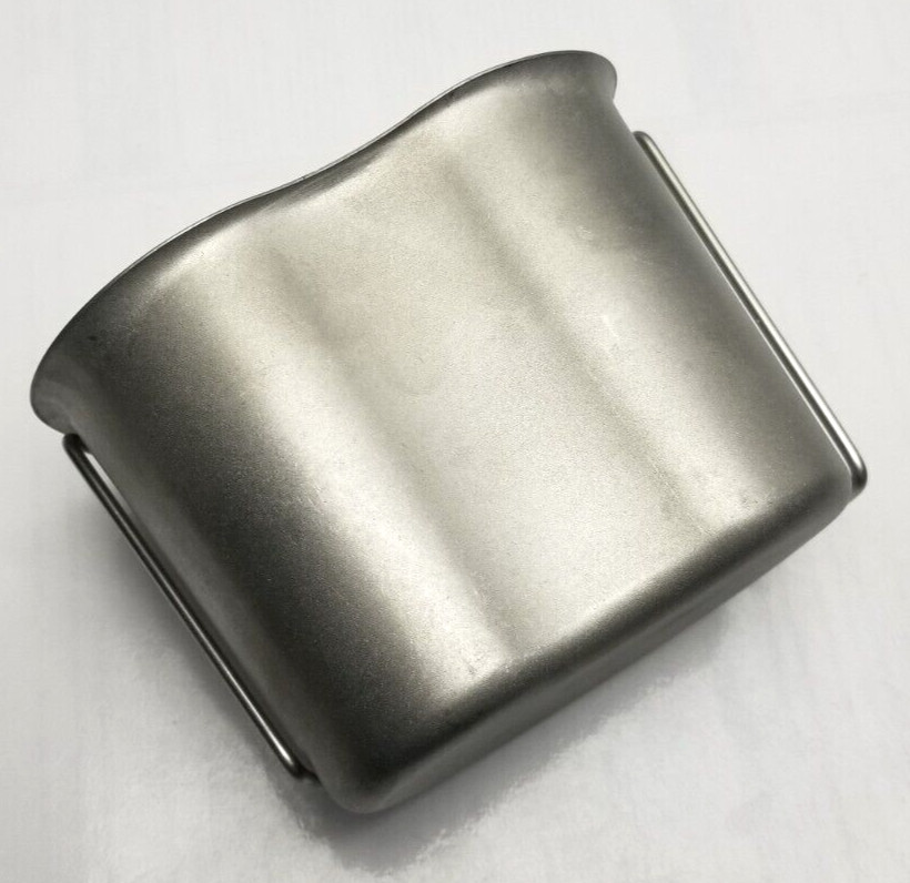 GENUINE USGI MILITARY SURPLUS 1 QT STAINLESS CANTEEN CUP HEAVY DUTY NEW