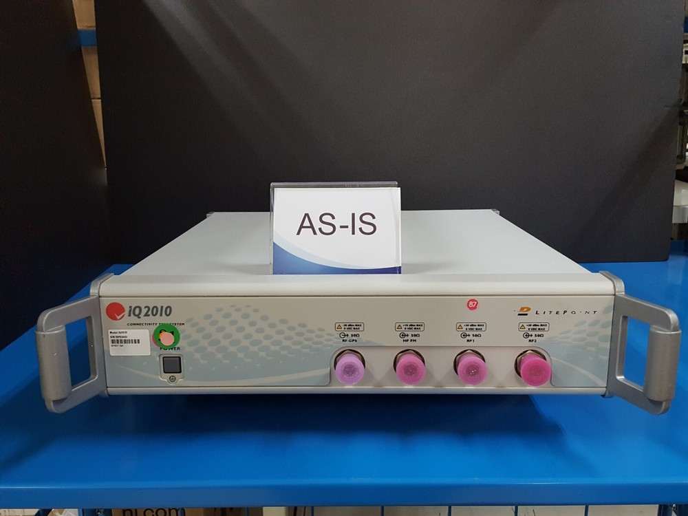 LitePoint IQ2010: Connectivity Test System, AS-IS (3693)