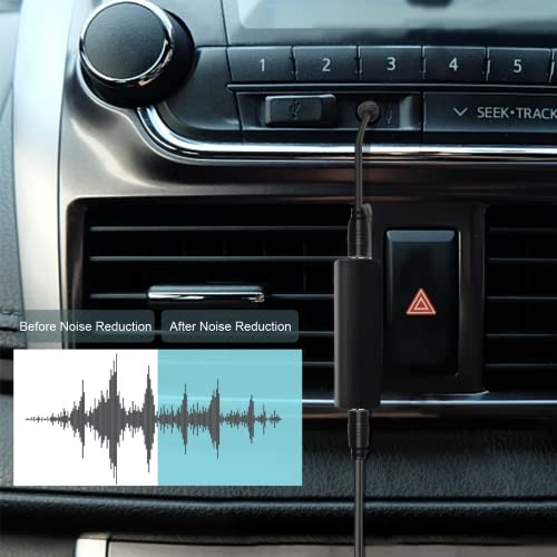 2 Packs Ground Loop Noise Isolator for Car Audio/Home Stereo System, Ground