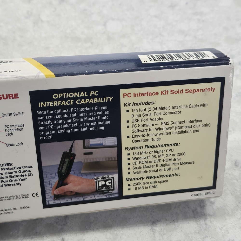Scale Master II v3.0 6130 Digital Plan Measuring System w/ Case Needs Batteries