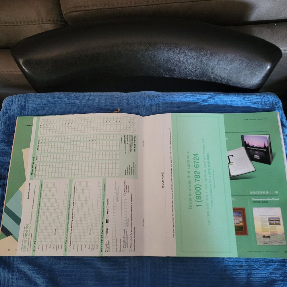 2017 USPS Christmas Gift Catalog with Order Form Intact