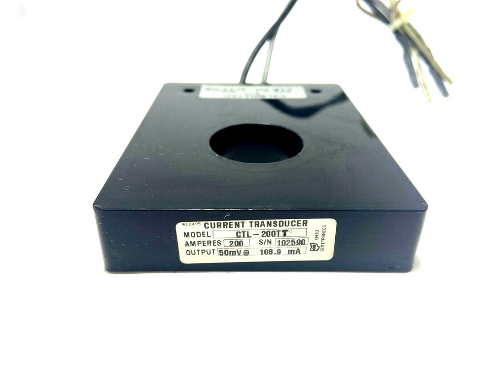 Ohio Semitronics CTL-200T Current Transducer 200A 50mV