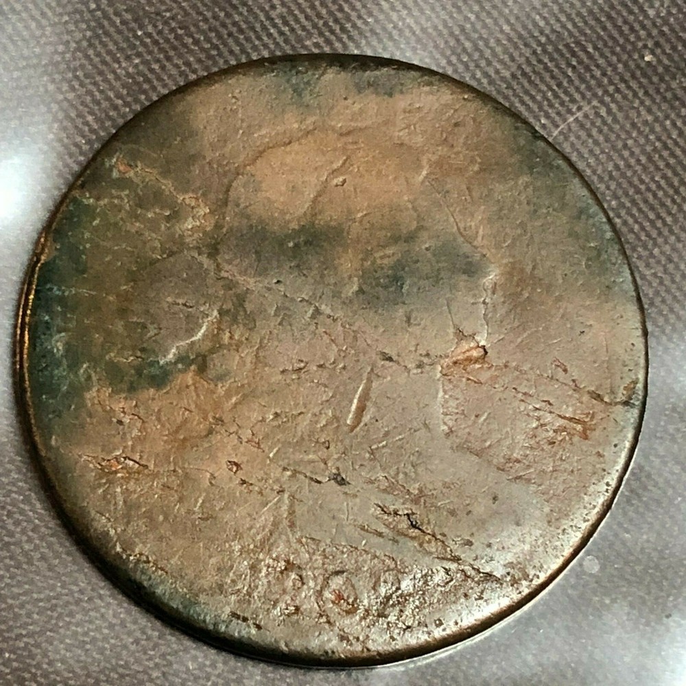 1802 DRAPPED BUST LARGE CENT #60P
