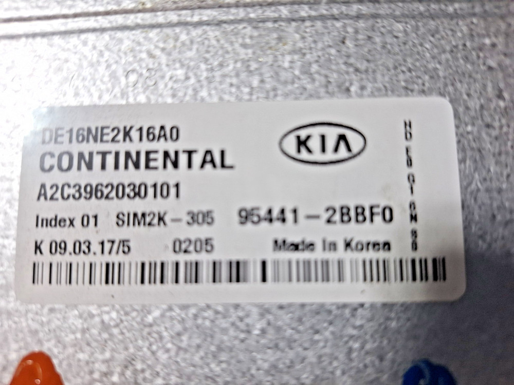 KIA NIRO FWD AUTOMATIC TRANSMISSION COMPUTER CONTROL MODULE OEM