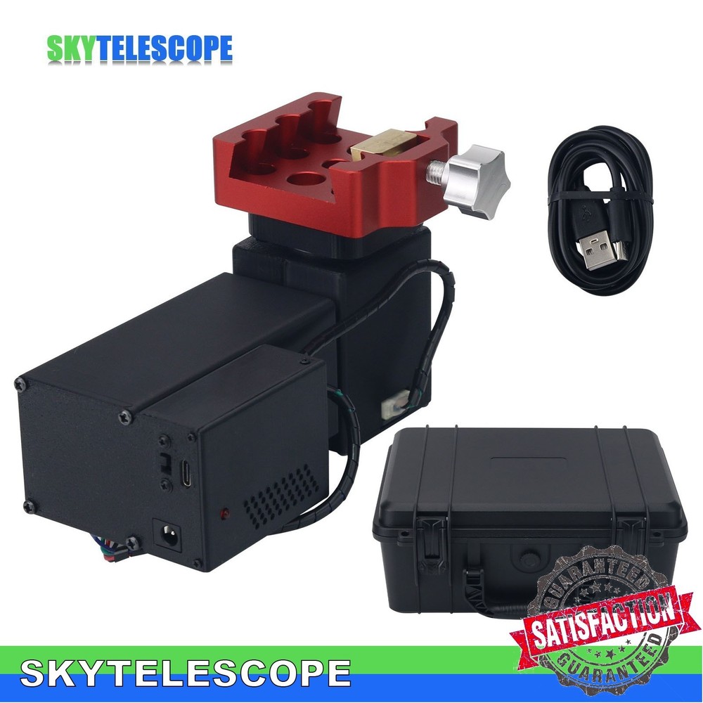 TeSeek Mini Dual-axis 11 Harmonic Equatorial Mount Support APP Bluetooth/WiFi