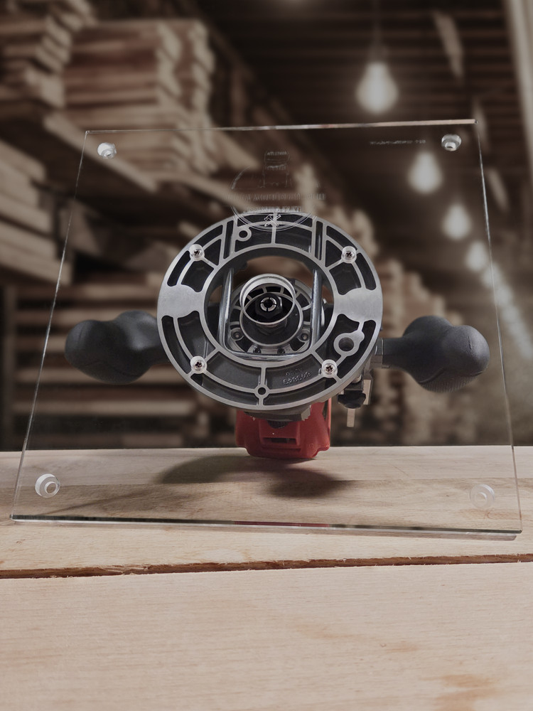 3/8″ Thick 11" Square baseplate w/ bushing compatibility for 48-10-5601