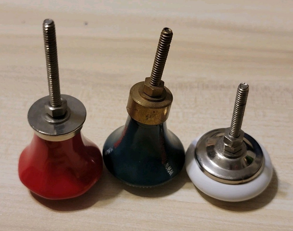 Lot 17 Metal Ceramic Cabinet Drawer Knob Pulls Hardware Mixed Sets Read
