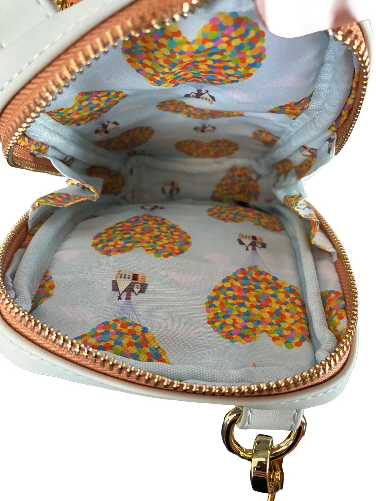 Loungefly Disney Pixar Up Russell Balloon Crossbody Bag w Coin Purse