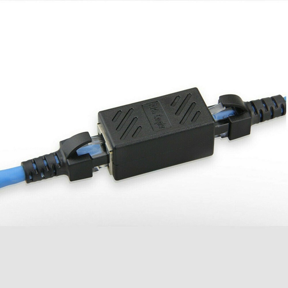 1-5PACK RJ45 Inline Coupler Cat6/Cat5e Ethernet Network Cable Extender Connector
