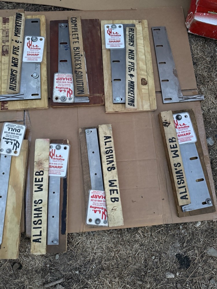 Muller Martini Stitcher Knifes