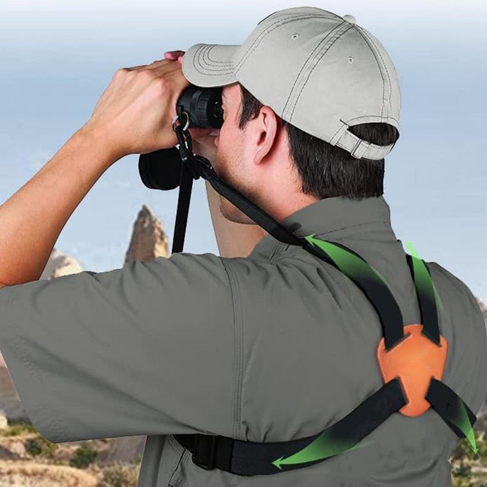 Optics Binocular Harness Strap Adjustable Stretchy,Camera Chest Harness