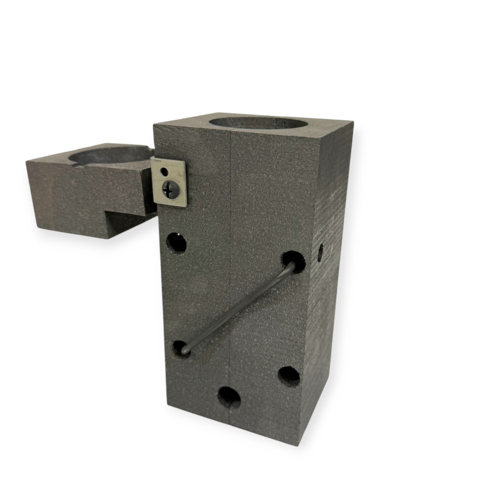 Erico Cadweld HSC2Q Graphite Mold 4/0 Concentric to Steel Pipe Flat Surface 115