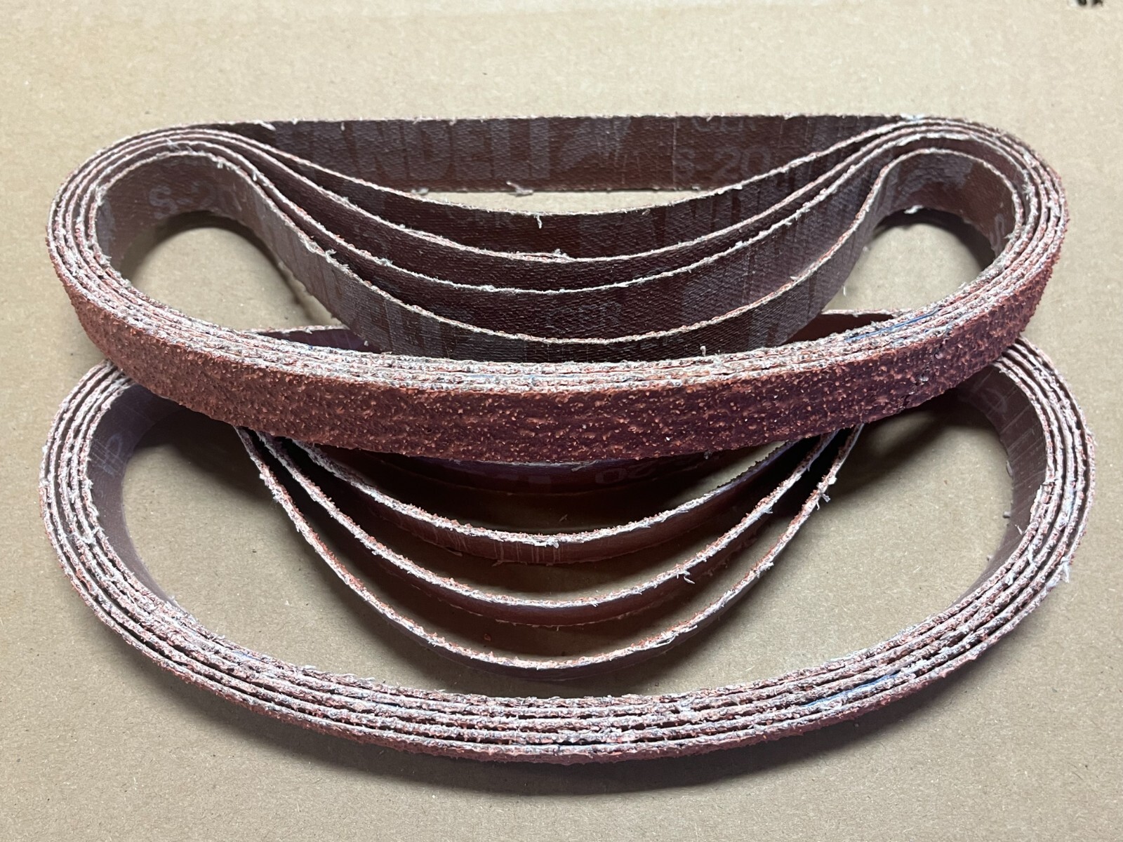 1 x 30 Inch Premium Ceramic Grinding & Sanding Belts, 6 Belt Asst. Pack!