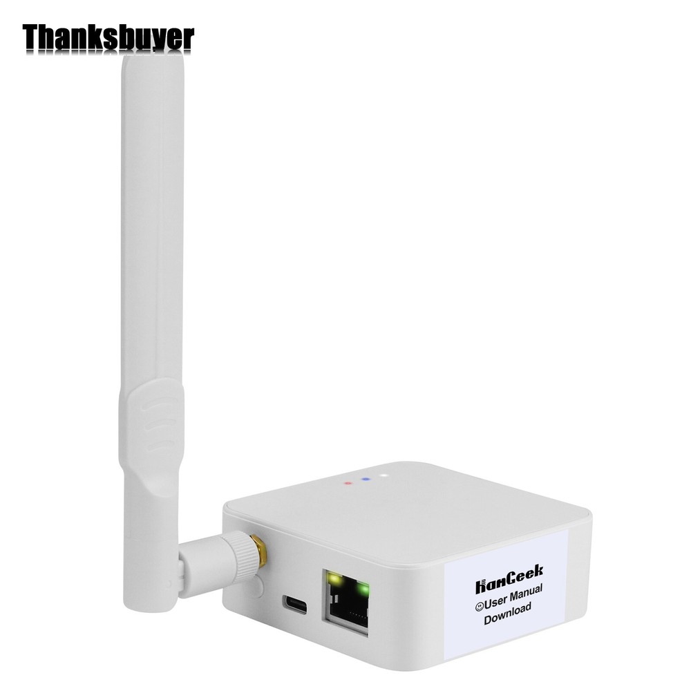 HamGeek HMG-01 Plus POE White Universal ZigBee Gateway ZigBee Coordinator USA