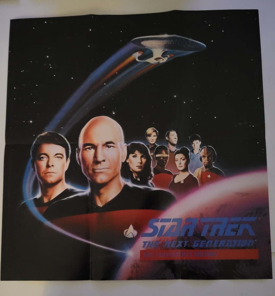 STAR TREK: THE NEXT GENERATION MODEL TRADING CARDS, POSTERS Super bundle