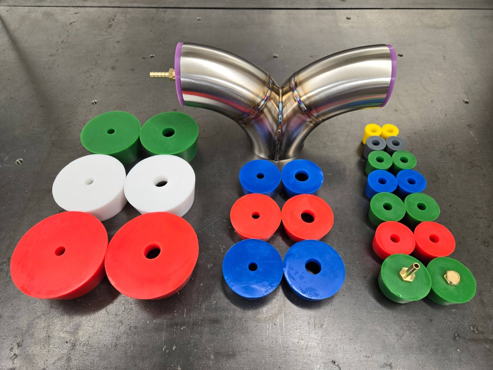 Silicone Purge Plug Kit with Diffusers 1 to 4 inch for Tig Welding Stainless