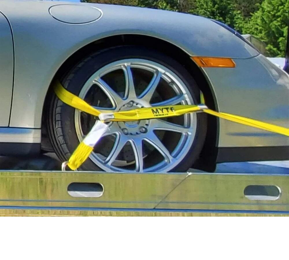 8 Point Roll Back Tie Dow System w/ Chain End - 18ft