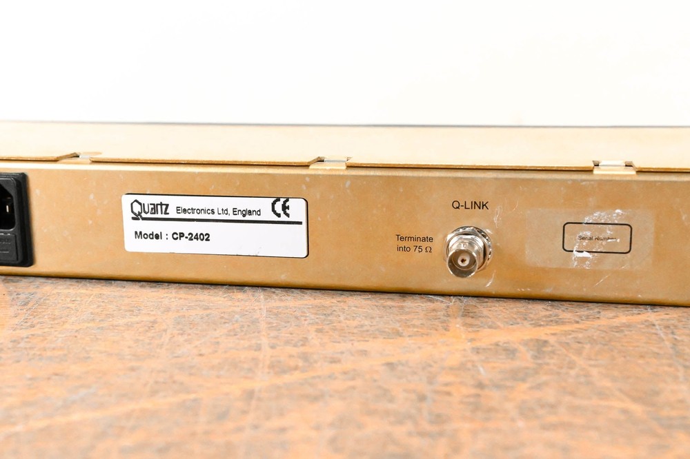 Evertz Quartz CP-2402 1RU 29-Button Remote Control Panel CG007AC