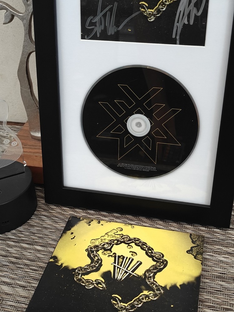 Wage War Signed CD Stigma Framed