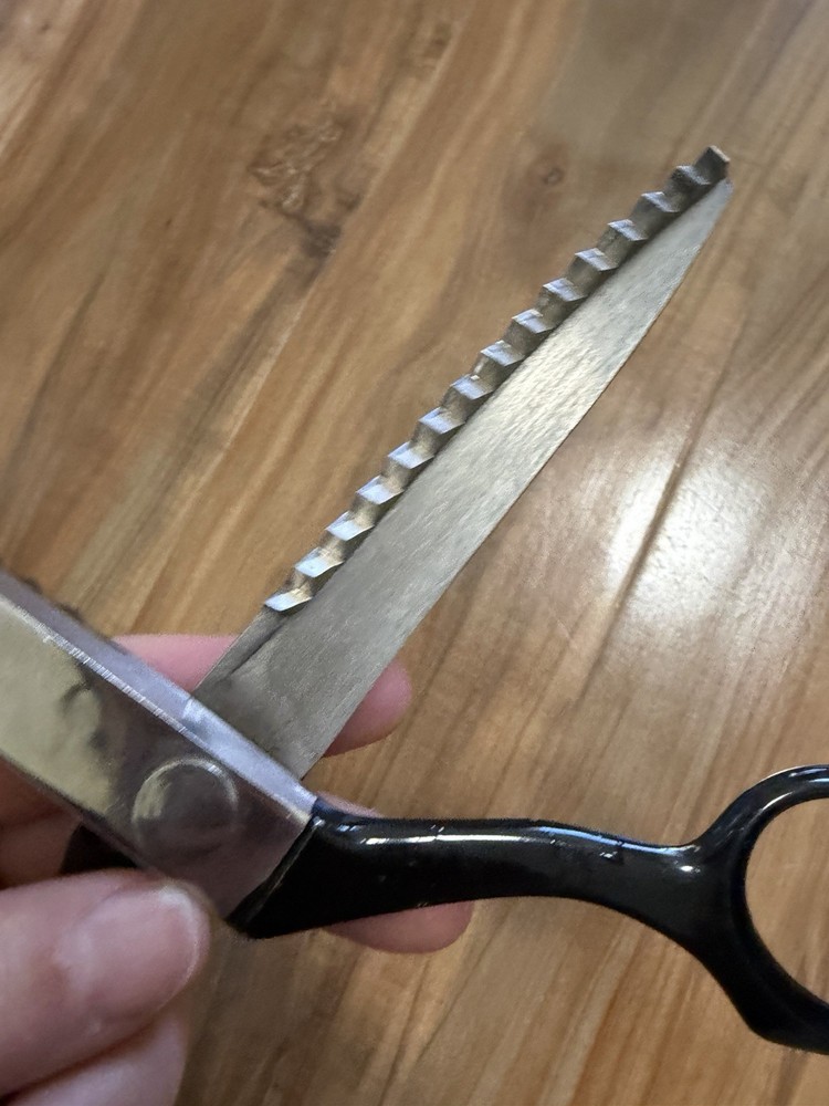 Wise CB9 Made In USA Pinking Shears Scissors Zig Zag