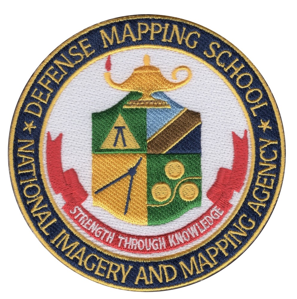 Defense Mapping School Patch - National Imagery and Mapping Agency