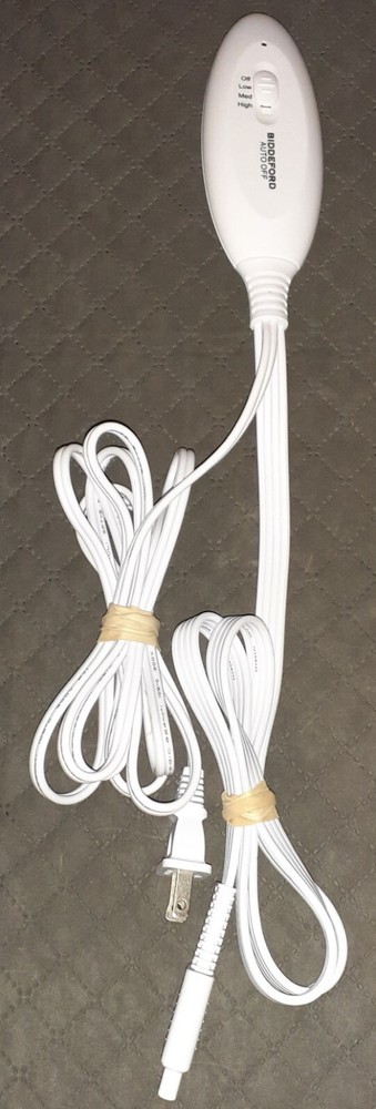 Biddeford TC13W1 Electric  Throw Blanket Controller Auto Off 3-Settings