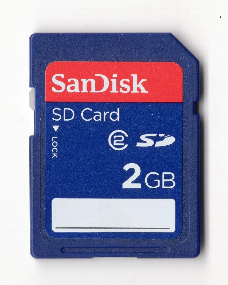 SanDisk Class 2 2GB SD Genuine Camera Memory Card