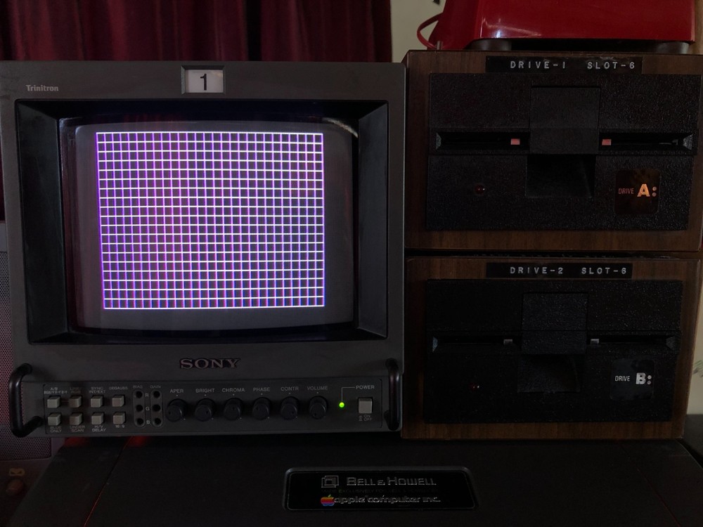 BELL & HOWELL APPLE II PLUS (A2S1) “DARTH VADER” COMPUTER SYSTEM