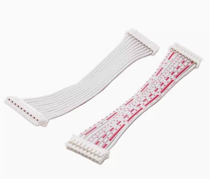 PH2.0mm Red-white Ribbon Cable Double - Single Ended Terminal Connection Wire