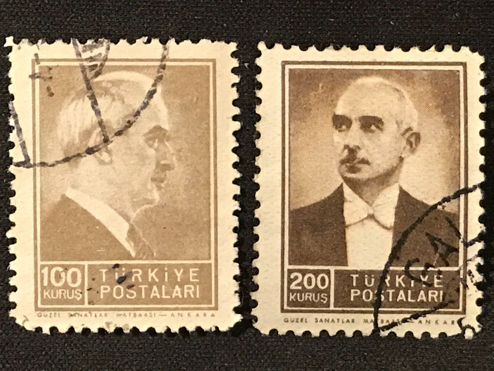 Turkey SC #893-94 Used 1942