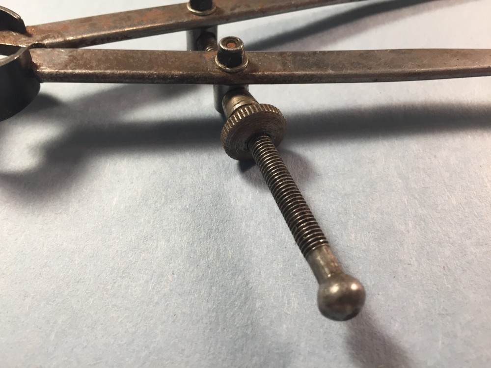 8" Flat Leg Spring Divider / Machinist Tool