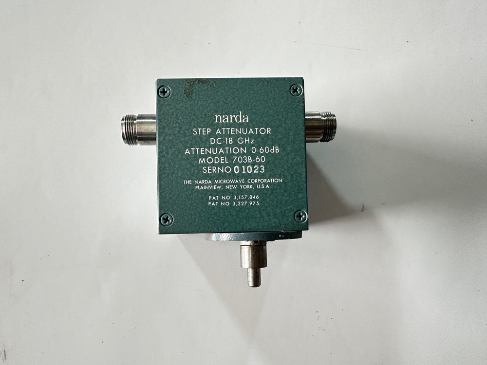 NARDA 703B-60 Step Attenuator UNTESTED