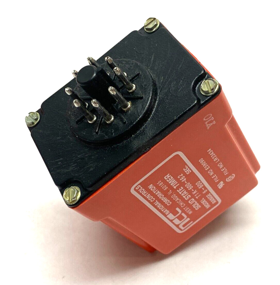 NCC National Controls Corp T1K-00600-462 Solid-State Time Delay Relay 6-600sec
