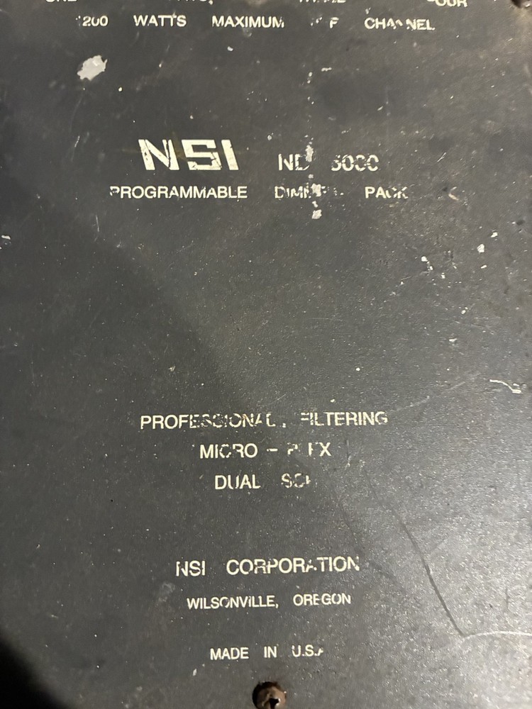 NSI 5000 DIMMER MICROPLEX