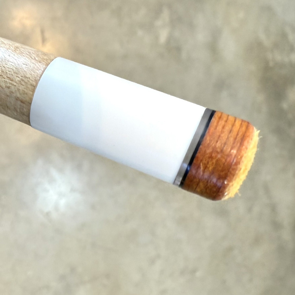 Pool Cue Tip |Endurance™ High Run Brown Clear | 14mm, 8 layer