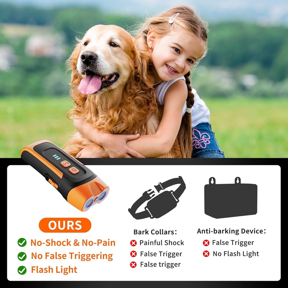 Handheld Ultrasonic Dog Trainer: Compact Solution for Pet Training