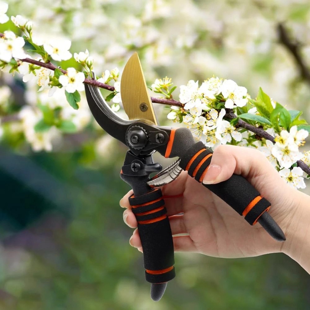 Garden Pruning Shears SK5 Sharp Blade Ergonomic Non-Slip Handle Cutter Tool