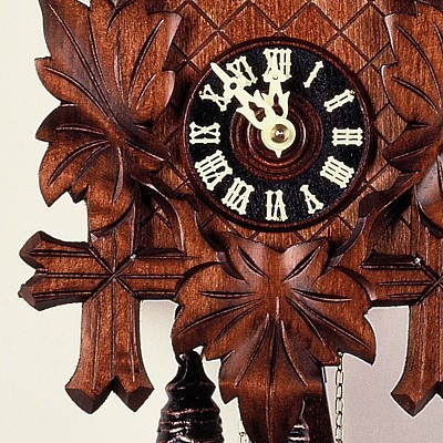 Cuckoo Clock Five leaves, bird 1.0020.01.E NEW