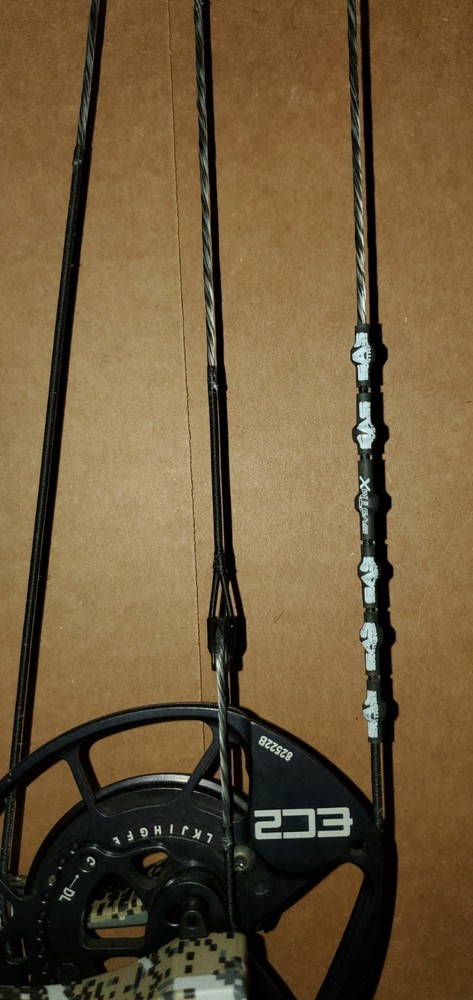 PSE Evolve 33 DS EC2 Cam Sitka Elevated II Gas System X Strings 26-31.5" 60-70#