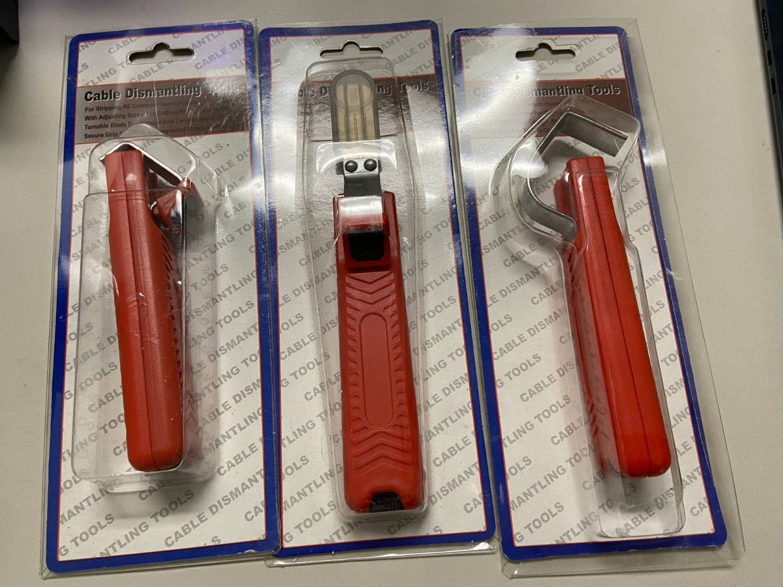 8-28mm Electricians Cable Knife Wire Stripper Dismantling Tool 3 DIFF SIZES