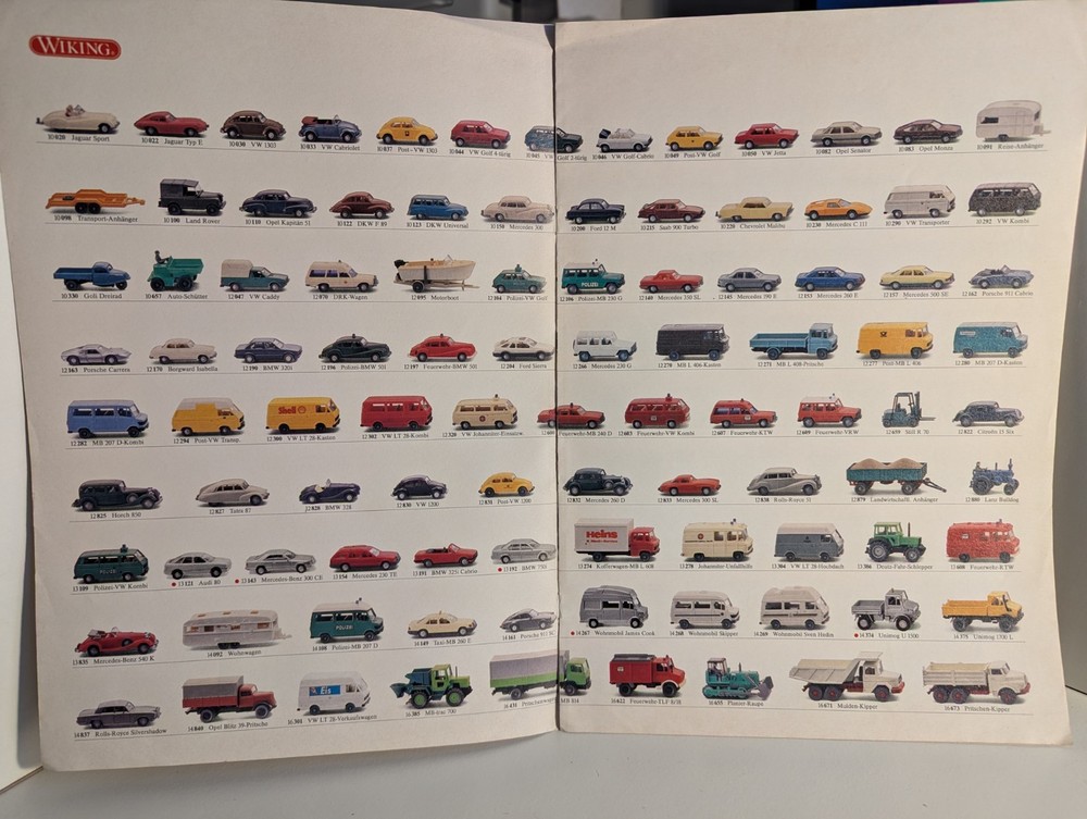 Wiking Catalogue 1988