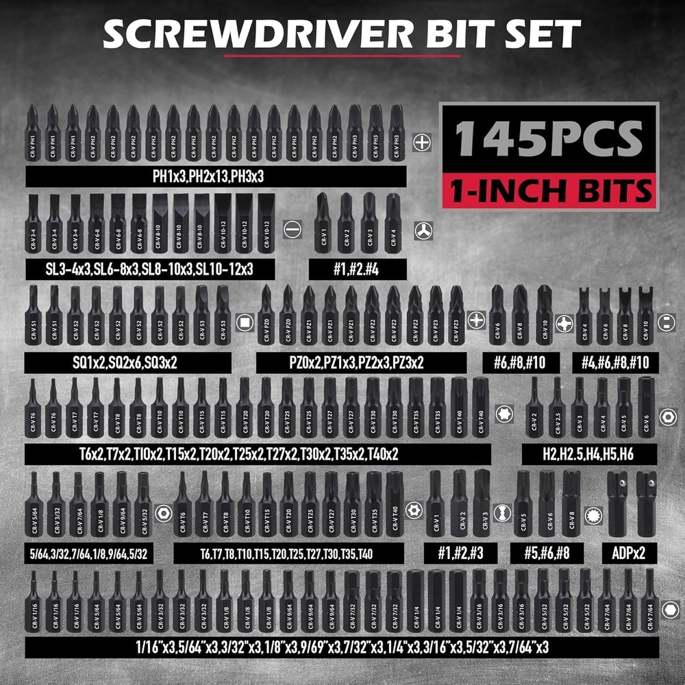 Gunsmith Screwdriver Set Gunsmithing Firearm Tools Kit 232 Bits Pro NEW
